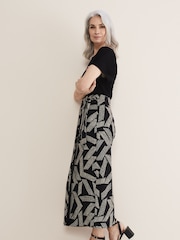 Phase Eight Black Cowl Twist Back Neena T-Shirt - Image 4 of 6