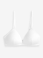 Navy Blue/Grey Marl/White First Bras 3 Pack - Image 5 of 11