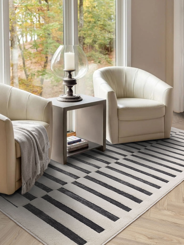 Asiatic Rugs White Valley Build Rug - Image 1 of 5