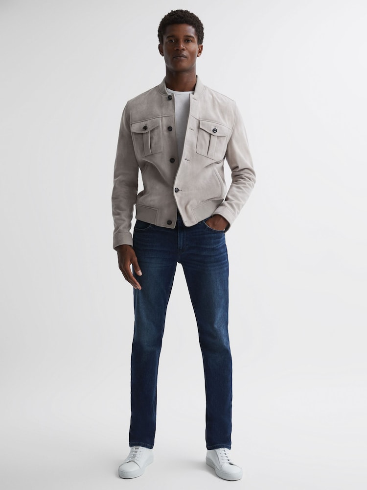 Hartweg - جينز برجل مستقيمة تلبيس قياسي من Paige Denim Long Sleeve Shirt Paige - صورة 1 من 5 Hartweg - جينز برجل مستقيمة تلبيس قياسي من Paige Denim Long Sleeve Shirt Paige - صورة 1 من 5