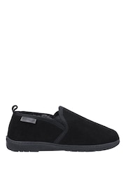 Hush Puppies Black Arnold Slippers - Image 1 of 4