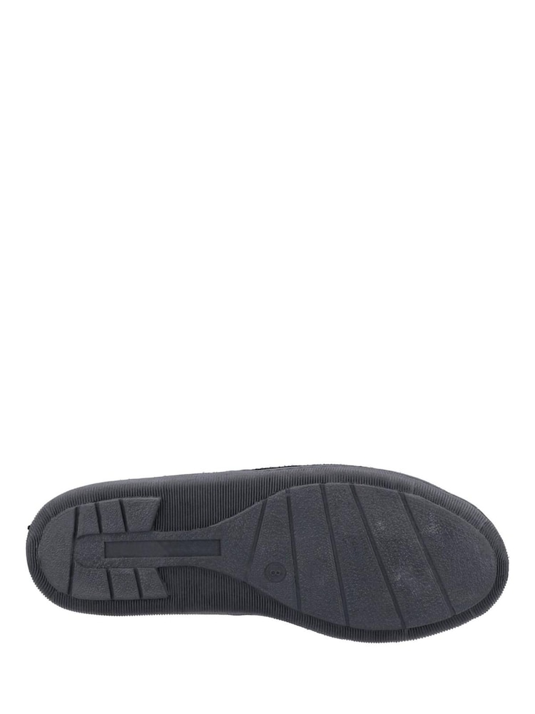 Hush Puppies Black Arnold Slippers - Image 4 of 4
