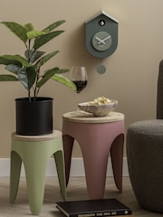 Karlsson Green Grato Cuckoo Wall Clock - Image 1 of 4
