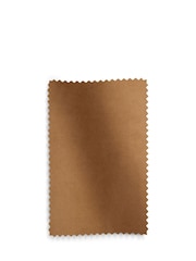 Set of 2 Arona Faux Leather Caramel Brown Hamilton Quilted Dining Chairs - Image 10 of 10