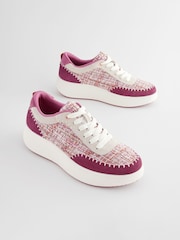 Pink Forever Comfort® Chunky Texture Trainers - Image 1 of 7