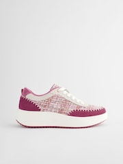 Pink Forever Comfort® Chunky Texture Trainers - Image 2 of 7