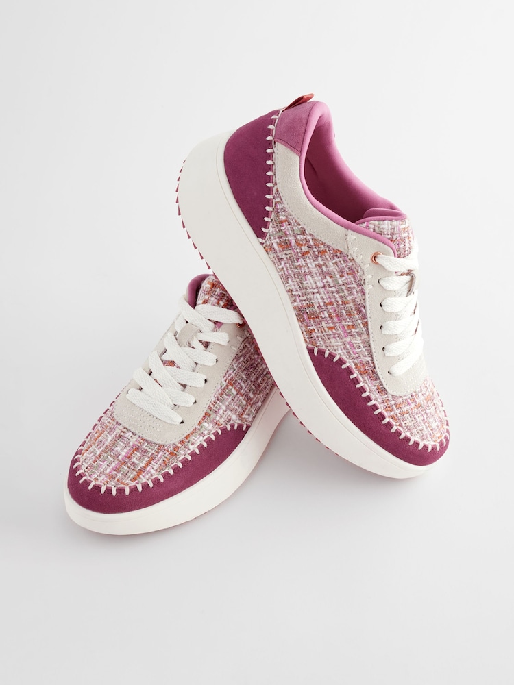 Pink Forever Comfort® Chunky Texture Trainers - Image 7 of 7