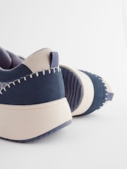 Navy Forever Comfort® Chunky Texture Trainers - Image 7 of 8