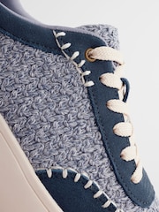 Navy Forever Comfort® Chunky Texture Trainers - Image 8 of 8