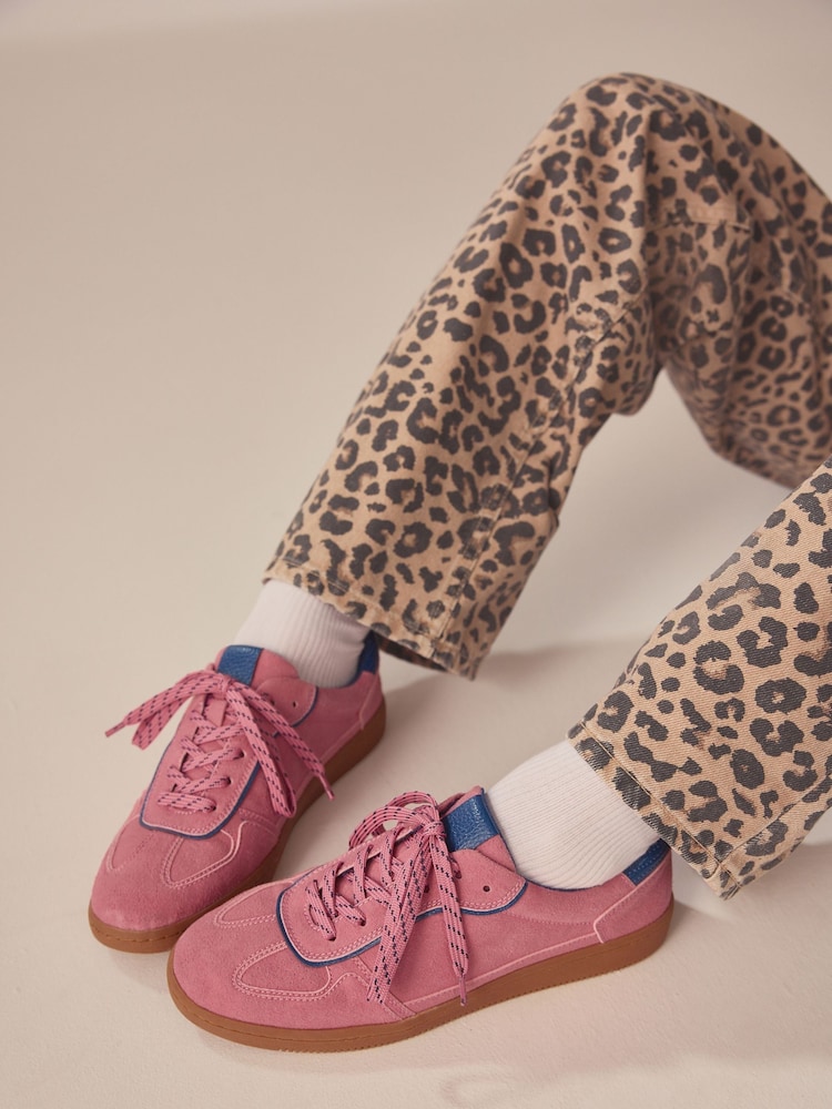 Pink Forever Comfort® Slim Lace Up Trainers - Image 2 of 9