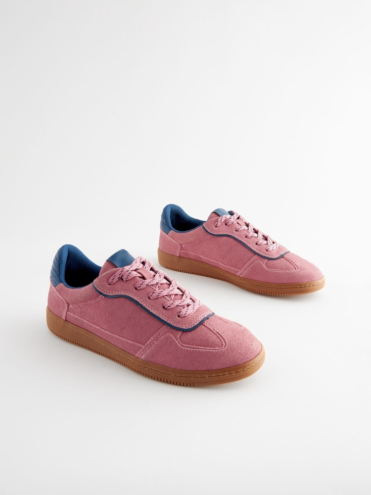Pink Forever Comfort® Slim Lace Up Trainers - Image 5 of 9