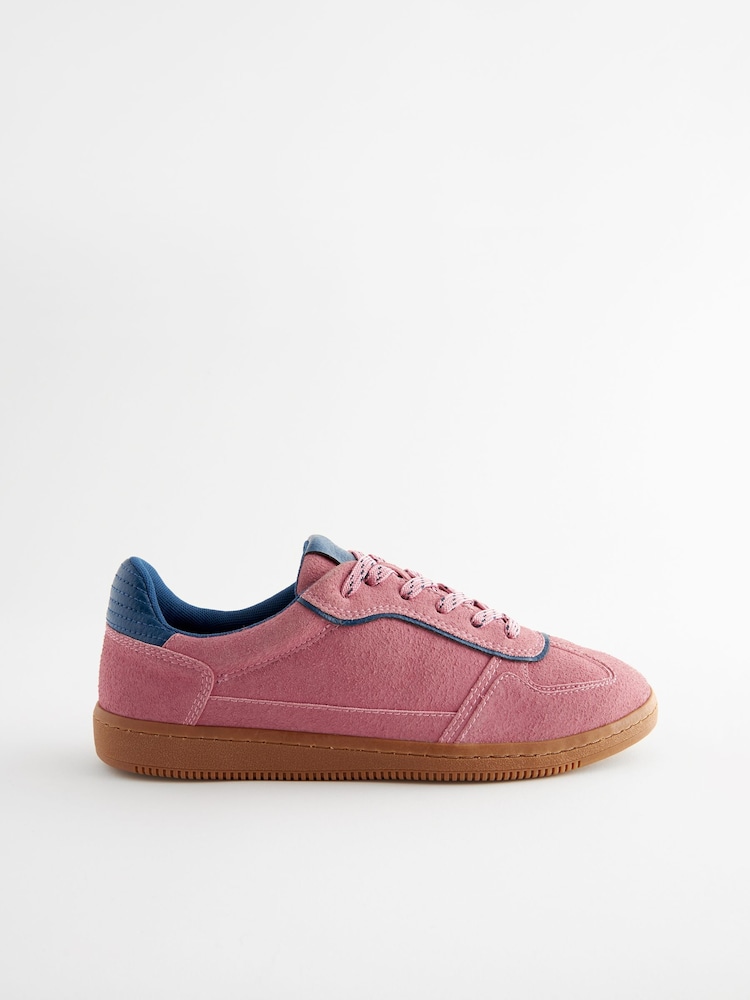 Pink Forever Comfort® Slim Lace Up Trainers - Image 6 of 9