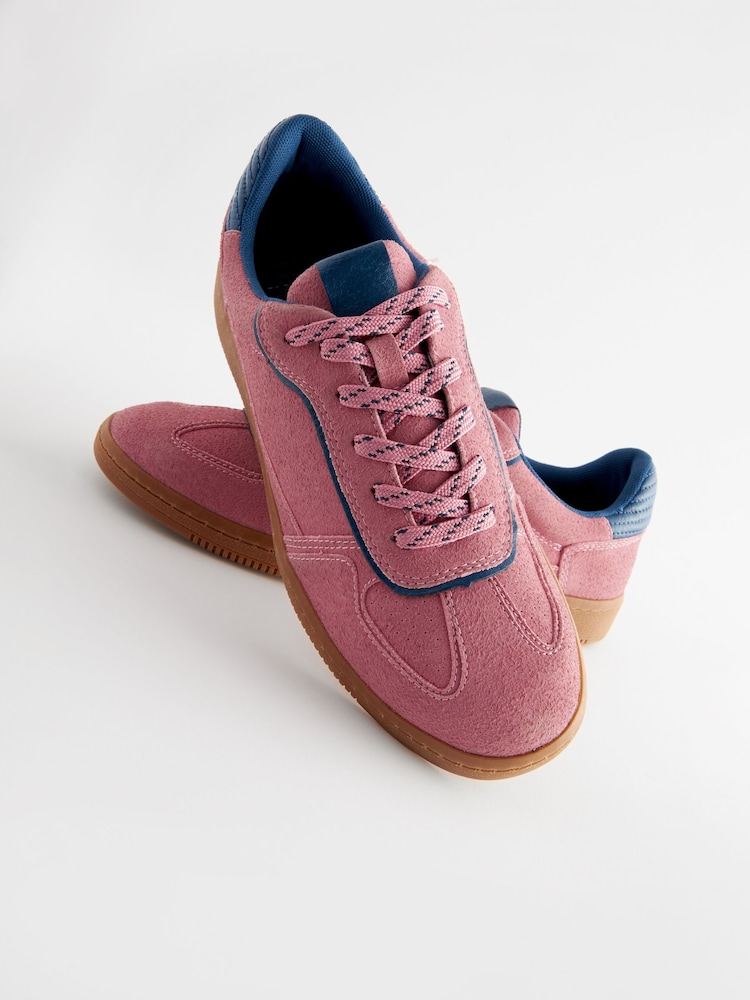 Pink Forever Comfort® Slim Lace Up Trainers - Image 7 of 9