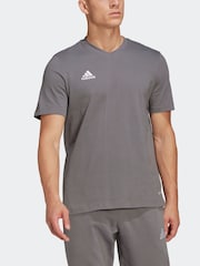 adidas Grey Entrada 22 T-Shirt - Image 1 of 5