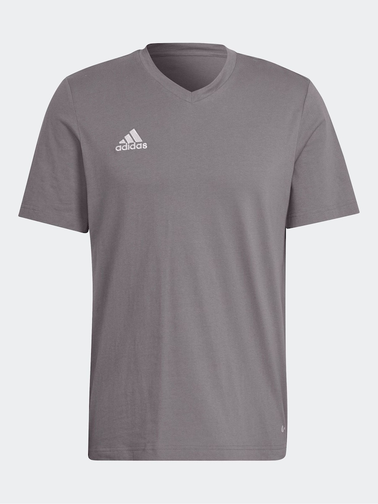 adidas Grey Entrada 22 T-Shirt - Image 5 of 5