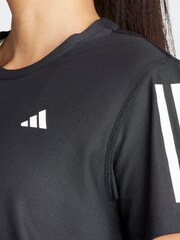 adidas Black Own The Run T-Shirt - Image 5 of 8