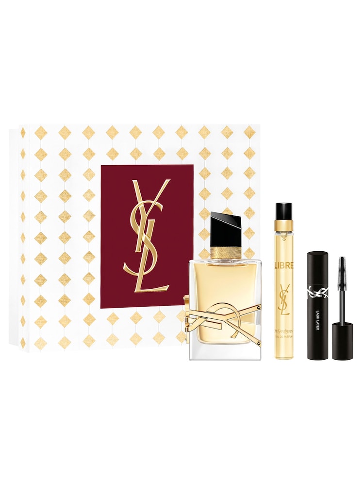 Yves Saint Laurent LIBRE Eau de Parfum 50ml & Mini Lash Latex Mascara Gift Set Worth £165 - Image 1 of 7 Yves Saint Laurent LIBRE Eau de Parfum 50ml & Mini Lash Latex Mascara Gift Set Worth £165 - Image 1 of 7