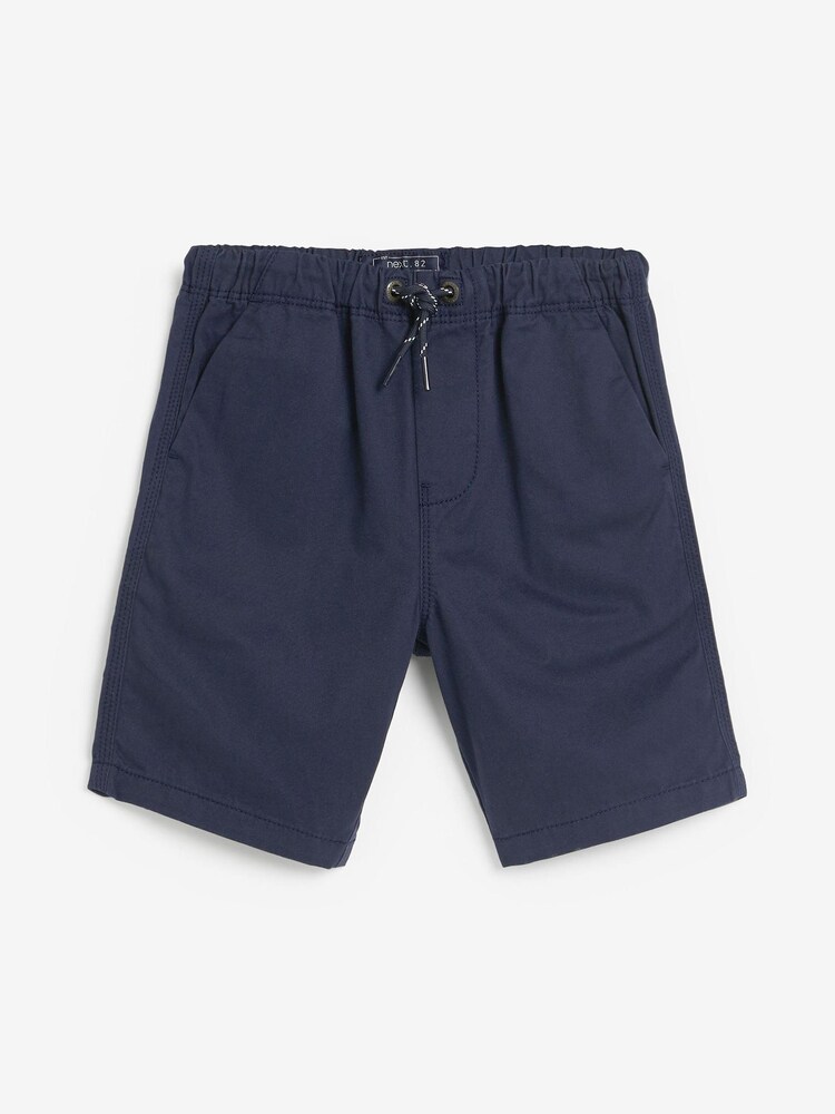 Navy Regular Fit Pull-On Shorts (3-16yrs) - Image 1 of 3