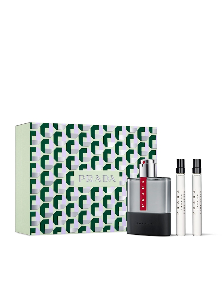 Prada Luna Rossa Carbon Eau de Toilette 100ml Gift Set - Image 1 of 4