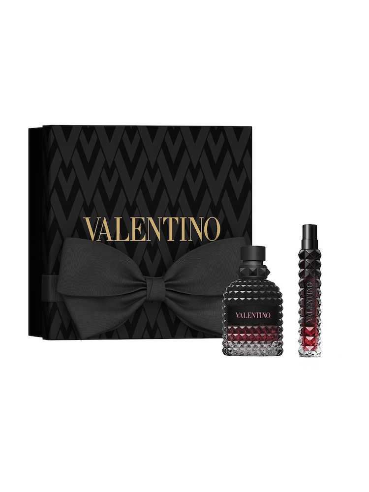 Valentino Born in Roma Uomo Intense Eau de Parfum 50ml Gift Set - Image 1 of 2 Valentino Born in Roma Uomo Intense Eau de Parfum 50ml Gift Set - Image 1 of 2