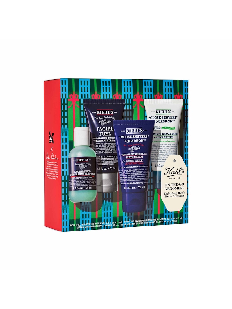 Kiehls On The Go Groomers Christmas Gift Set (Worth £82, Save 40%) - Image 1 of 9 Kiehls On The Go Groomers Christmas Gift Set (Worth £82, Save 40%) - Image 1 of 9