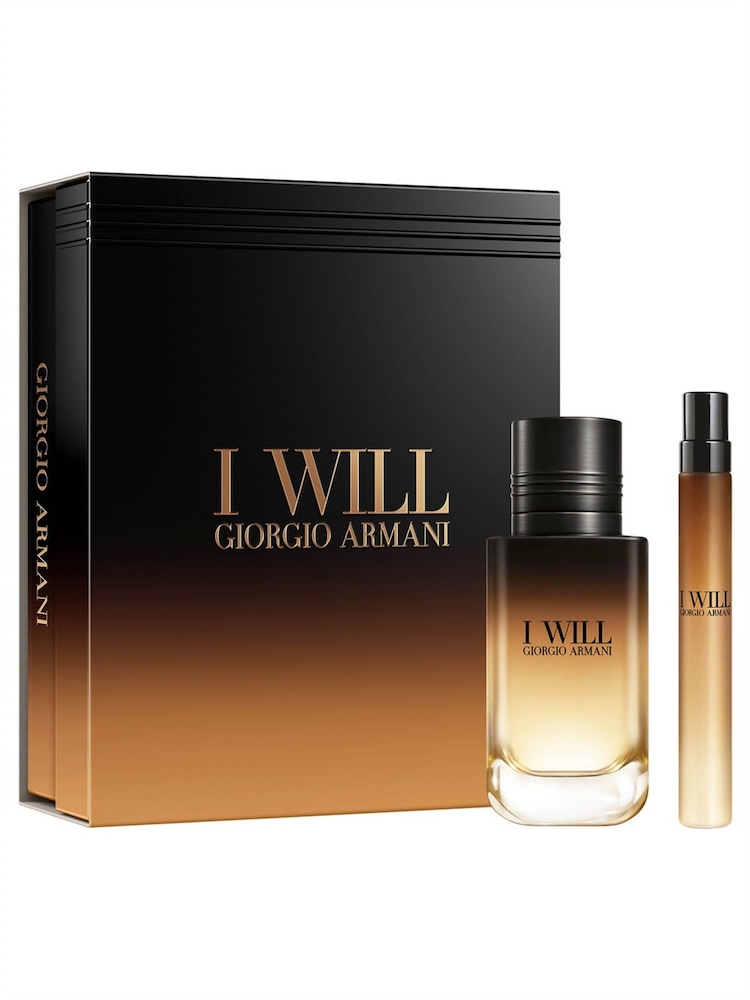 Armani Beauty I Will Eau de Parfum 50ml Gift Set (Worth £102) - Image 1 of 6 Armani Beauty I Will Eau de Parfum 50ml Gift Set (Worth £102) - Image 1 of 6
