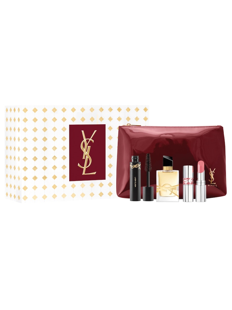 Yves Saint Laurent LIBRE 7.5ml, Loveshine Lipstick and Lash Clash Mascara Gift Set - Image 1 of 9 Yves Saint Laurent LIBRE 7.5ml, Loveshine Lipstick and Lash Clash Mascara Gift Set - Image 1 of 9