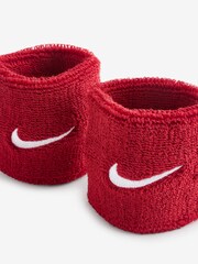 Nike Red Swoosh Wristband - Image 3 of 4
