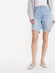 Levi's® Bubble Burst Ribcage Bermuda 100% Cotton Shorts - Image 7 of 14