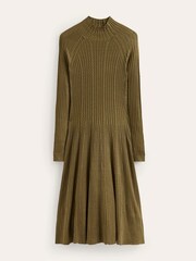 Boden Green Tessa Knitted Dress - Image 6 of 7