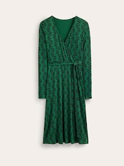 Boden Green Nina Jersey Midi Dress - Image 5 of 5