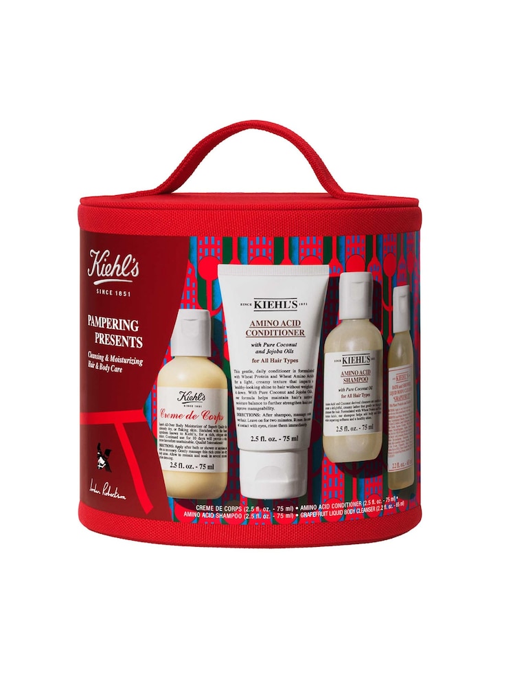 Kiehls Pampering Presents Christmas Gift Set (Worth £51, Save 21%) - Image 1 of 8 Kiehls Pampering Presents Christmas Gift Set (Worth £51, Save 21%) - Image 1 of 8