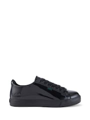 Kickers Black Patent Tovni Lacer Leather Shoes - Image 1 of 7