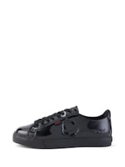 Kickers Black Patent Tovni Lacer Leather Shoes - Image 2 of 7