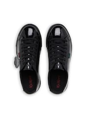 Kickers Black Patent Tovni Lacer Leather Shoes - Image 6 of 7