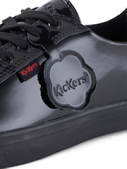 Kickers Black Patent Tovni Lacer Leather Shoes - Image 7 of 7