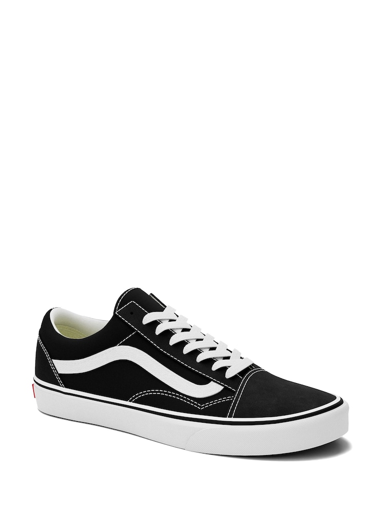 Czarny - Vans Mens Old Skool Trainers - Image 3 of 6