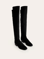 Boden Black Over-The-Knee Stretch Boots - Image 2 of 4