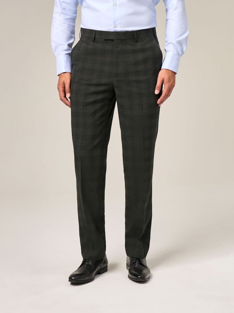Skopes Grey Leone Tailored Fit Suit Trousers - Image 1 of 4 Skopes Grey Leone Tailored Fit Suit Trousers - Image 1 of 4