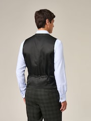 Skopes Grey Leone Check Suit Waistcoat - Image 2 of 5