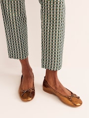 Boden Brown Kitty Flexi Sole Ballet Pumps - Image 4 of 4