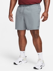 Nike Grey Dri-FIT Form 7 inch Unlined Training Shorts - Image 2 of 11