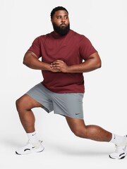 Nike Grey Dri-FIT Form 7 inch Unlined Training Shorts - Image 26 of 30