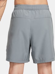 Nike Grey Dri-FIT Form 7 inch Unlined Training Shorts - Image 4 of 11