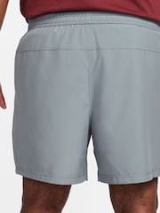 Nike Grey Dri-FIT Form 7 inch Unlined Training Shorts - Image 6 of 11
