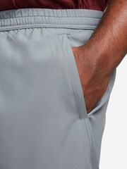 Nike Grey Dri-FIT Form 7 inch Unlined Training Shorts - Image 8 of 11
