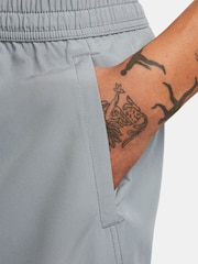 Nike Grey Dri-FIT Form 7 inch Unlined Training Shorts - Image 9 of 11
