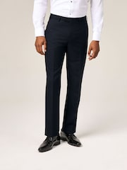 Skopes Blue Tailored Fit Sinatra Dinner Suit Trousers - Image 1 of 4