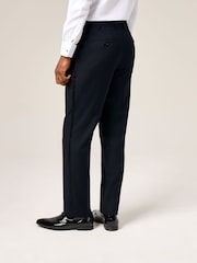Skopes Blue Tailored Fit Sinatra Dinner Suit Trousers - Image 2 of 4