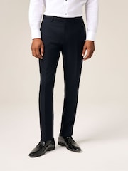 Skopes Blue Tapered Fit Sinatra Dinner Suit Trousers - Image 1 of 4